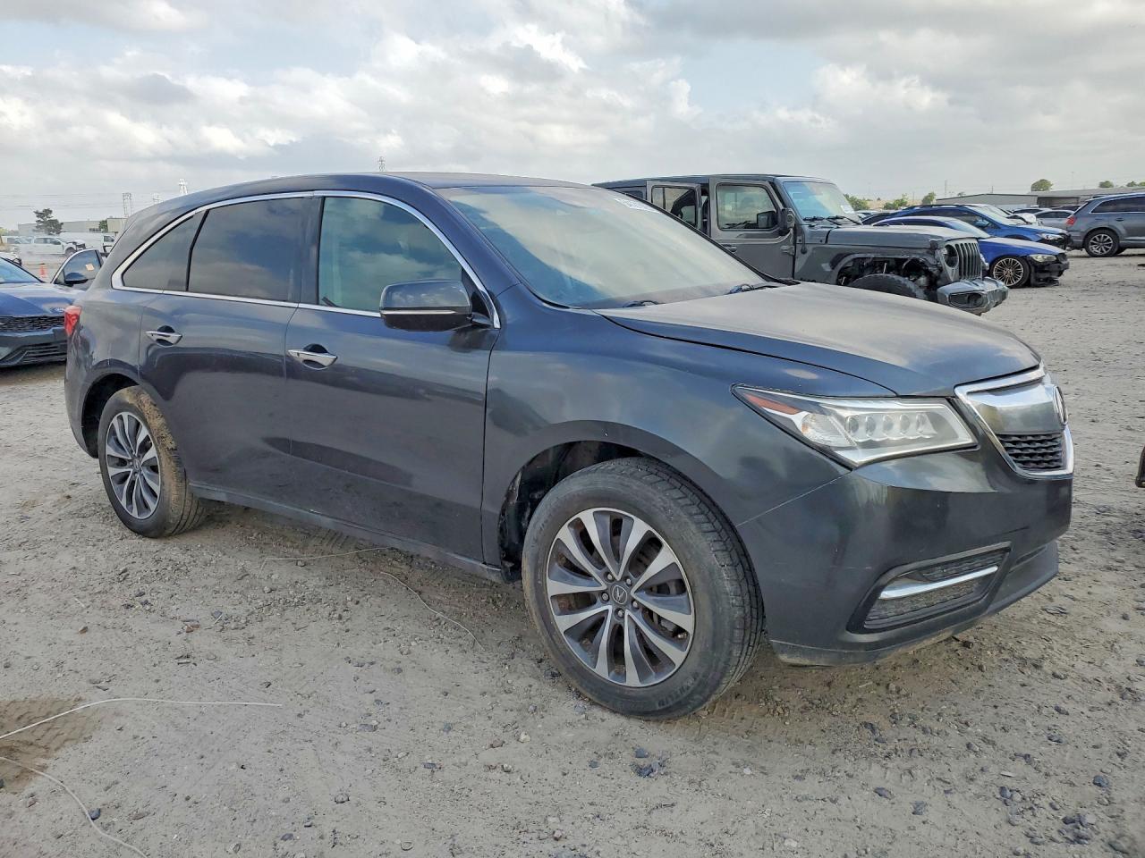 2014 Acura Mdx VIN 5FRYD4H43EB004508 photo 4