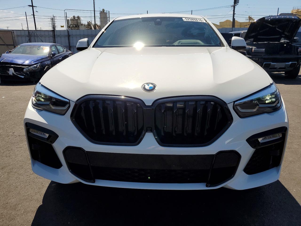 2021 BMW X6 VIN 5UXCY8C05M9G89617 photo 5