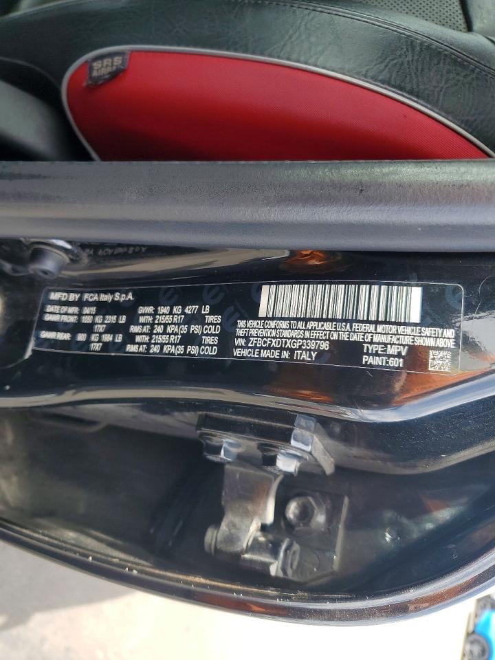 2016 Fiat 500 VIN ZFBCFXDTXGP339796 photo 12