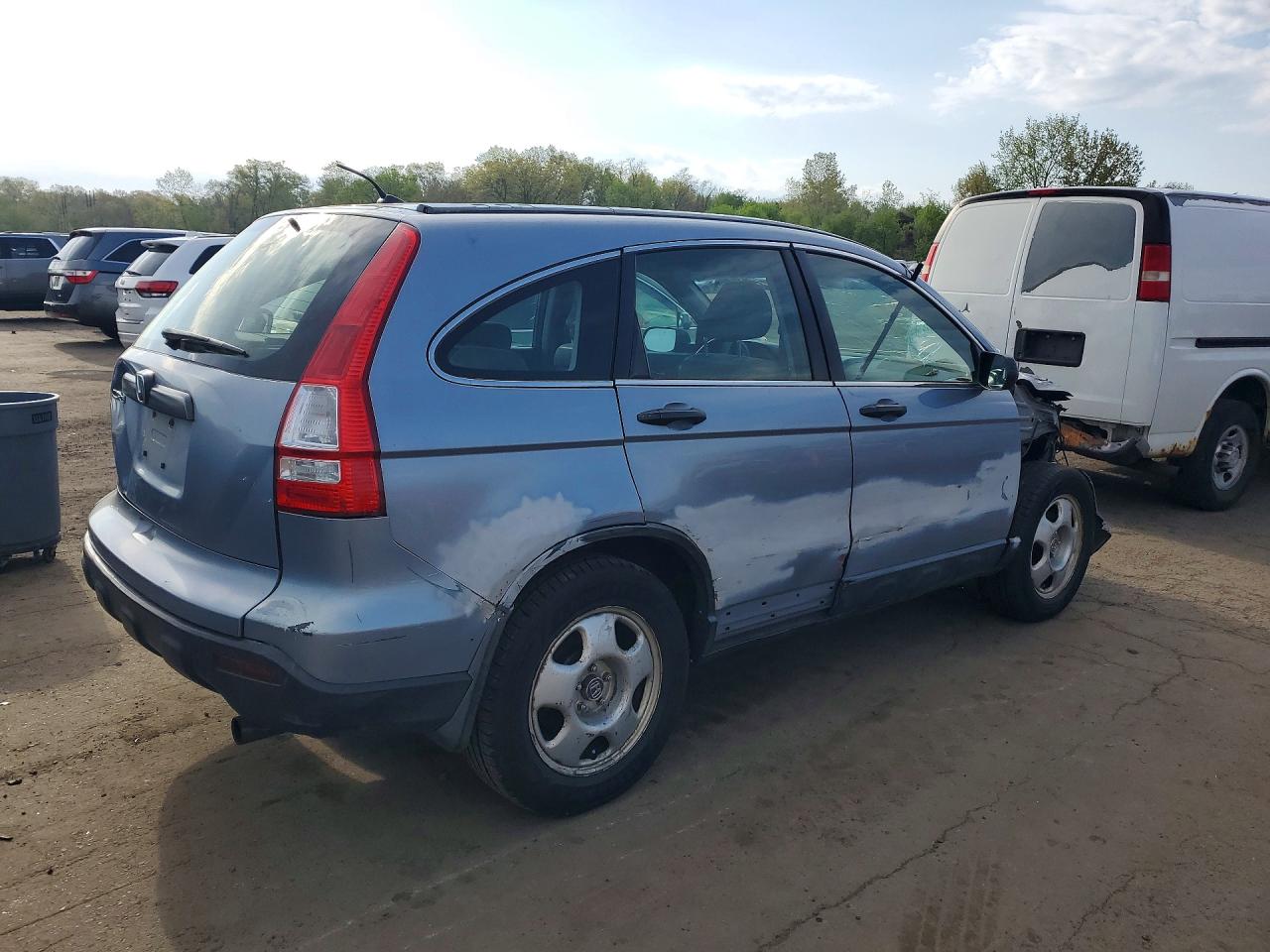2007 Honda Crv VIN JHLRE38377C036630 photo 3