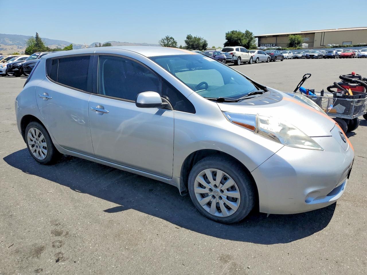 2015 Nissan Leaf VIN 1N4AZ0CP3FC309588 photo 4