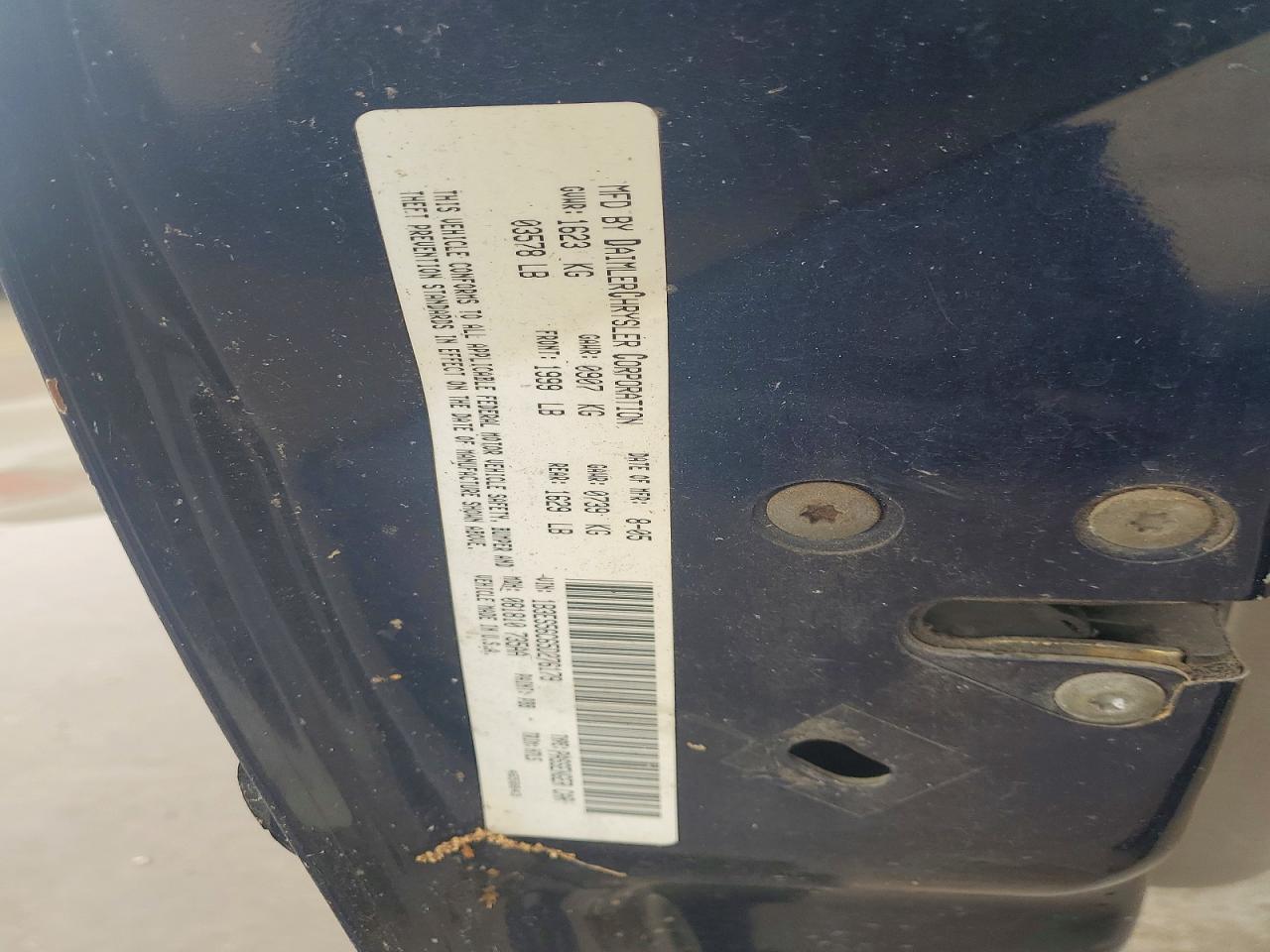 2005 Dodge Neon VIN 1B3ES56C65D276179 photo 12