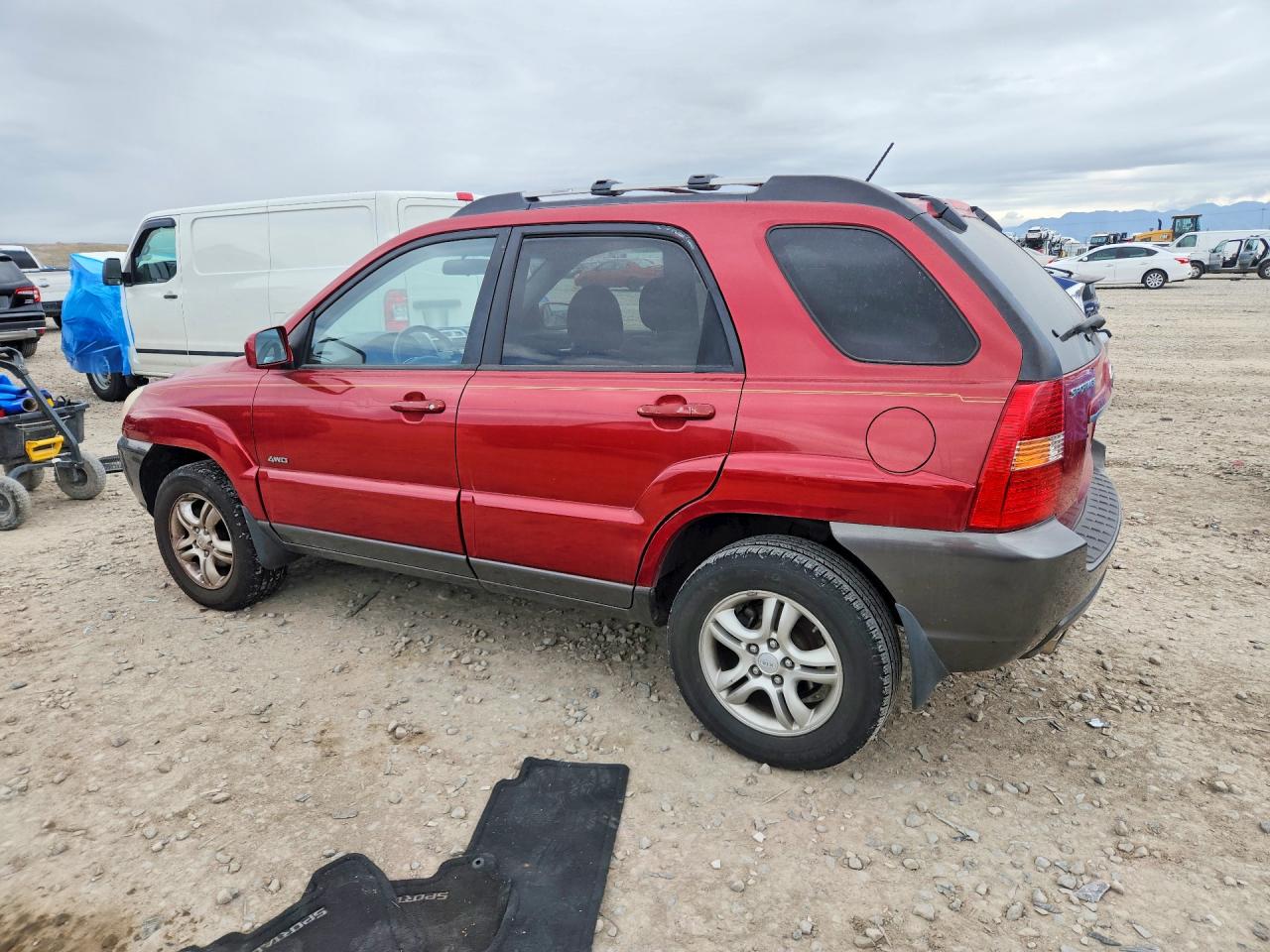 2008 Kia Sportage VIN KNDJE723487475742 photo 2