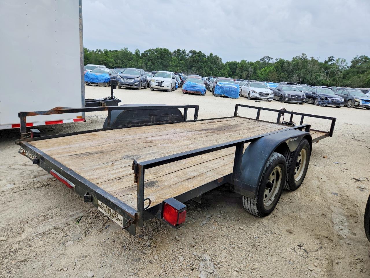 2021 TRIPLE CROWN ATV7X16 UTILITY TRAILER VIN 1XNBE1624M1125616 photo 4