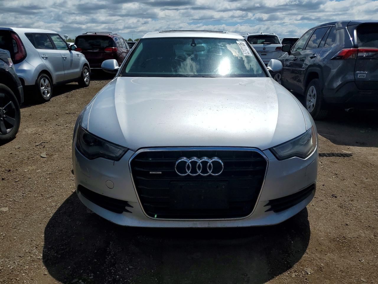 2013 AUDI A6 VIN WAUFGCFC6DN127608 photo 5