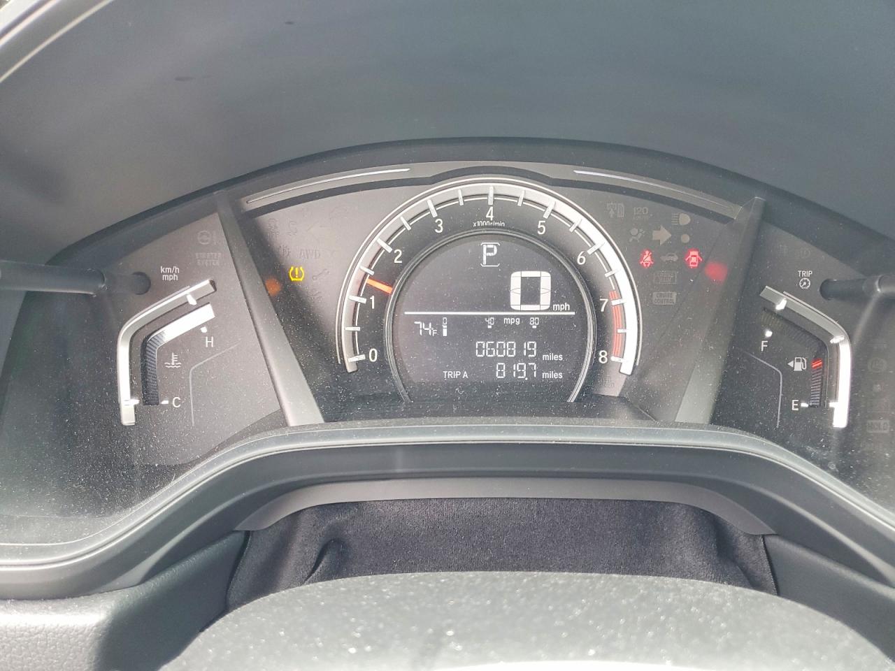 2018 Honda Crv VIN 2HKRW5H39JH423763 photo 9
