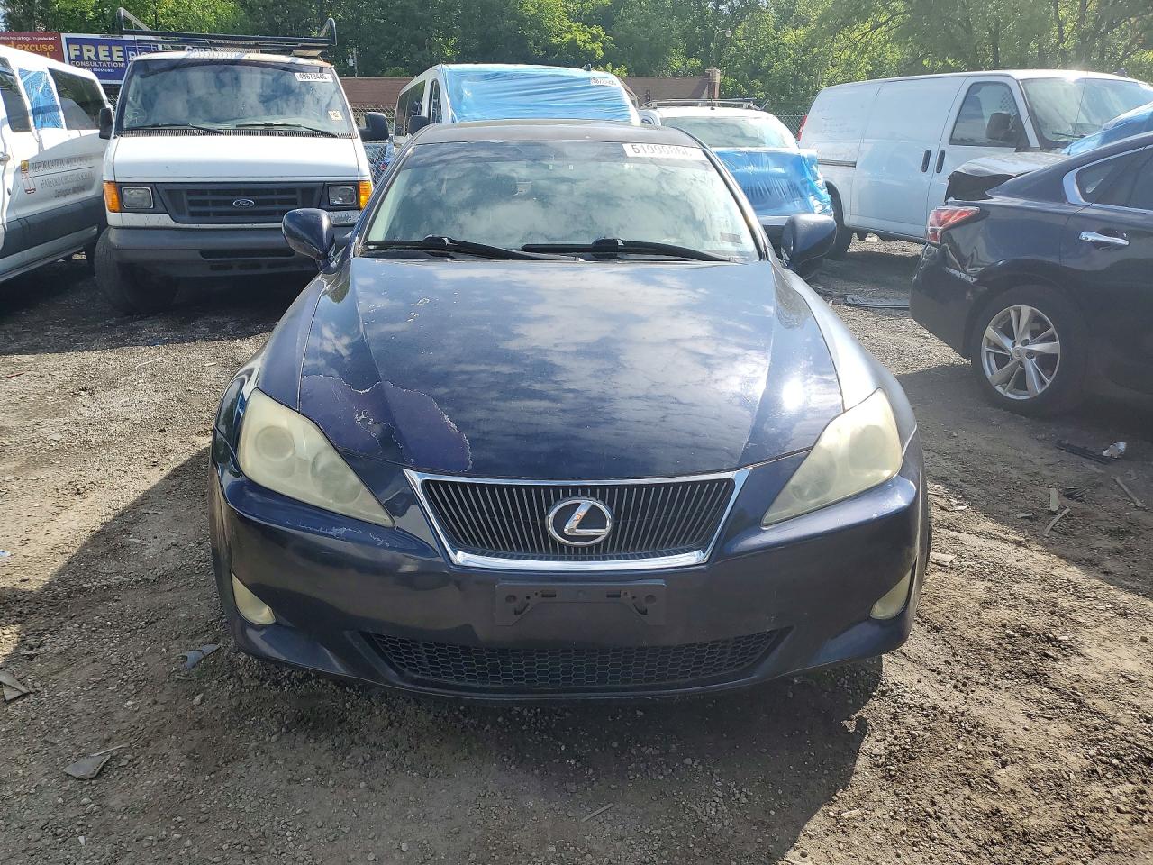 2008 Lexus Is VIN JTHCK262882026646 photo 5