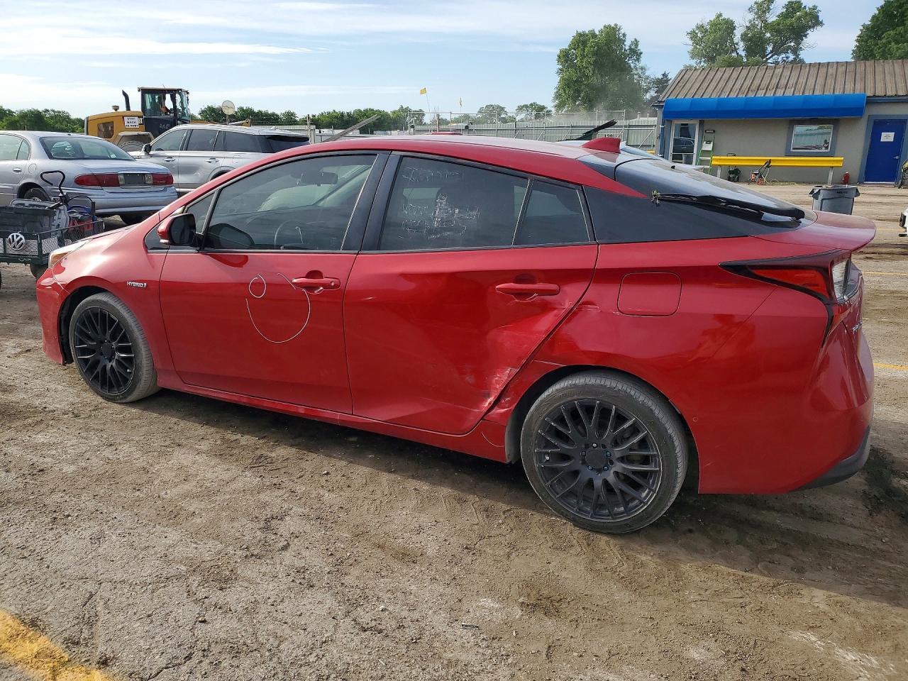 2020 TOYOTA Prius VIN JTDKARFU5L3115104 photo 2