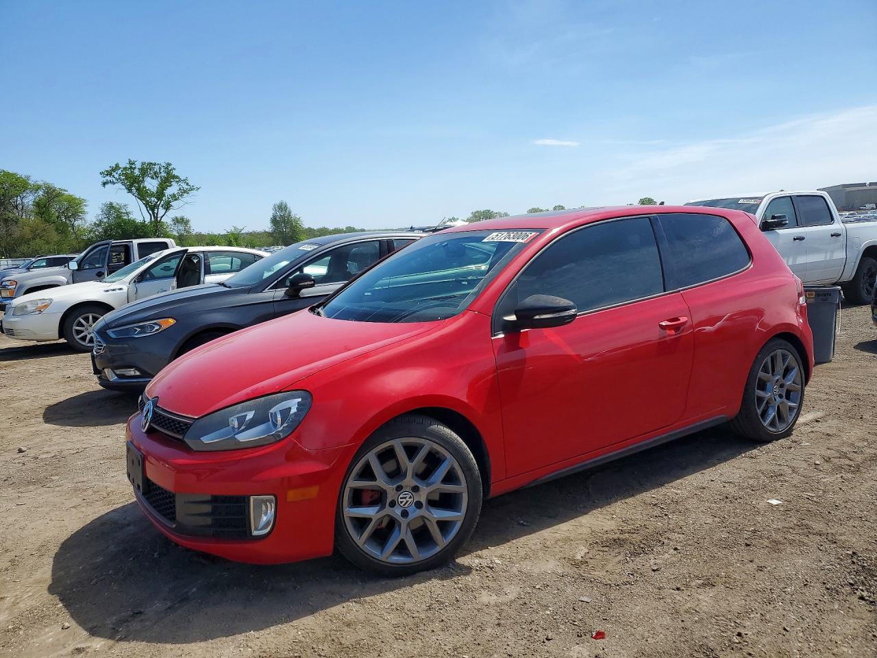 2013 Volkswagen Gti VIN WVWFD7AJ1DW059608 photo 1