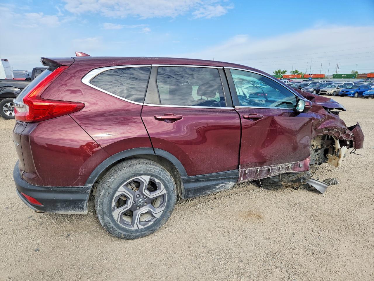 2017 Honda Crv VIN 5J6RW2H50HL030153 photo 3
