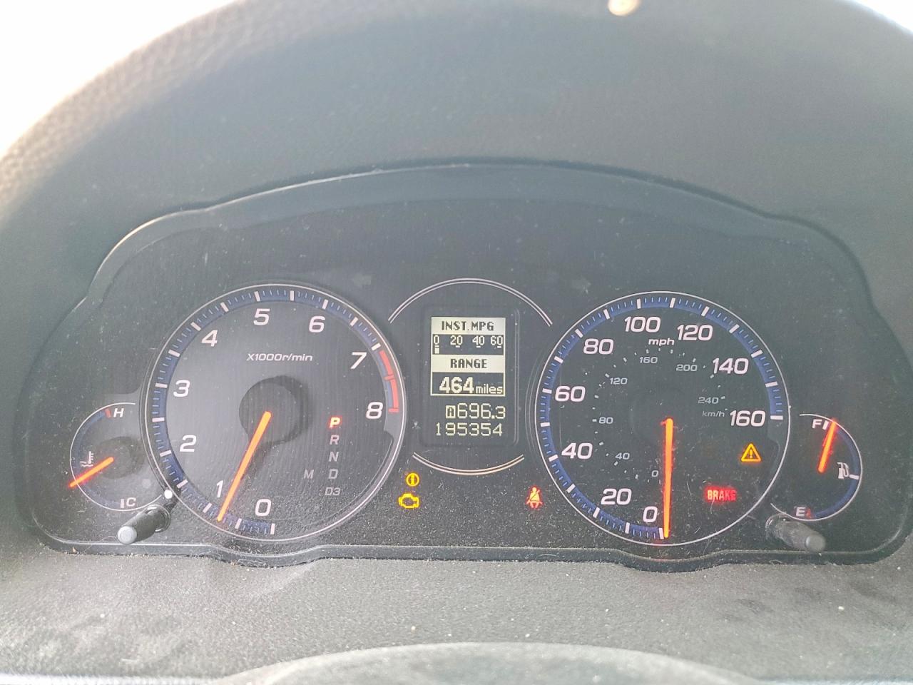 2007 Acura Tsx VIN JH4CL96847C021110 photo 9