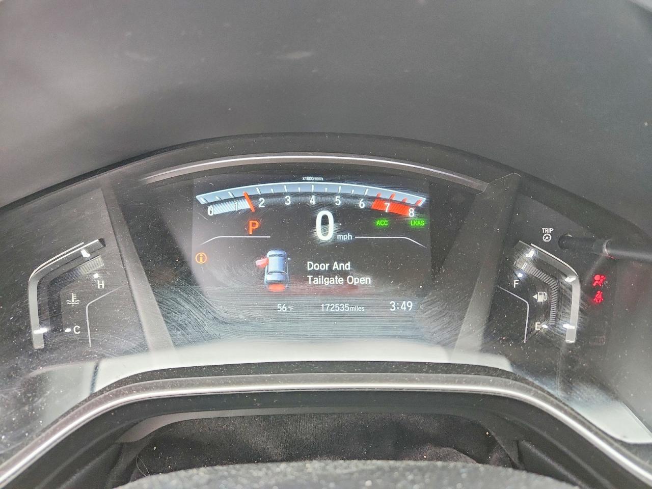2017 Honda Crv VIN 2HKRW1H5XHH511001 photo 9