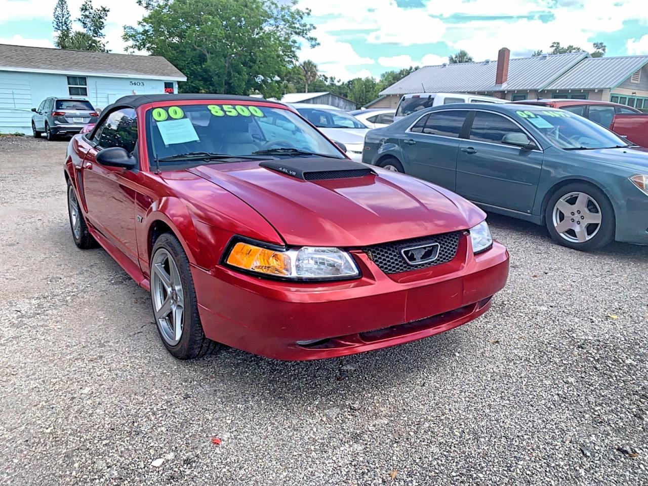 2000 Ford Mustang VIN 1FAFP45X6YF257164 photo 1