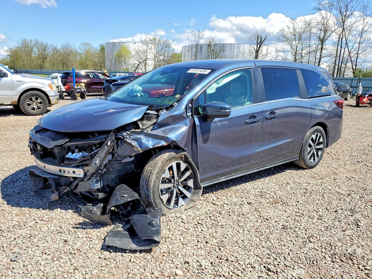 2026 HONDA Odyssey VIN 5FNRL6H68TB020772 photo 1