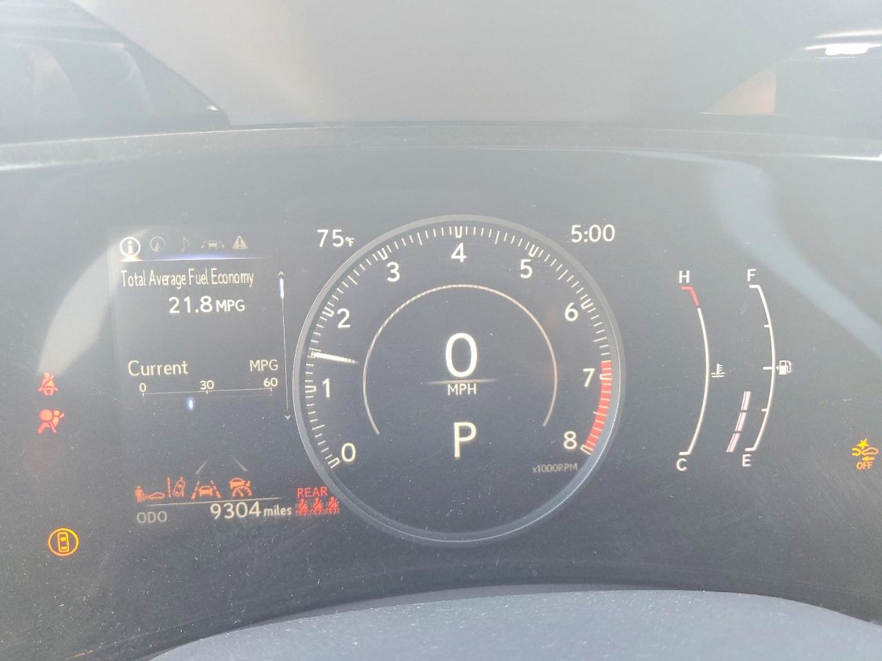 2025 Lexus Nx VIN JTJADCAZ6S5024491 photo 9