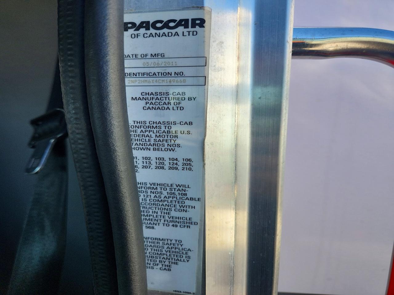 2012 PETERBILT All models VIN 2NP2HM6X4CM149668 photo 10