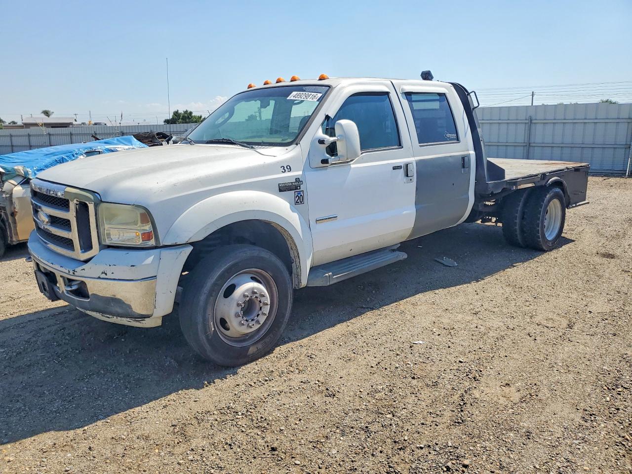 2007 Ford F550 VIN 1FDAW56P77EA65506 photo 1