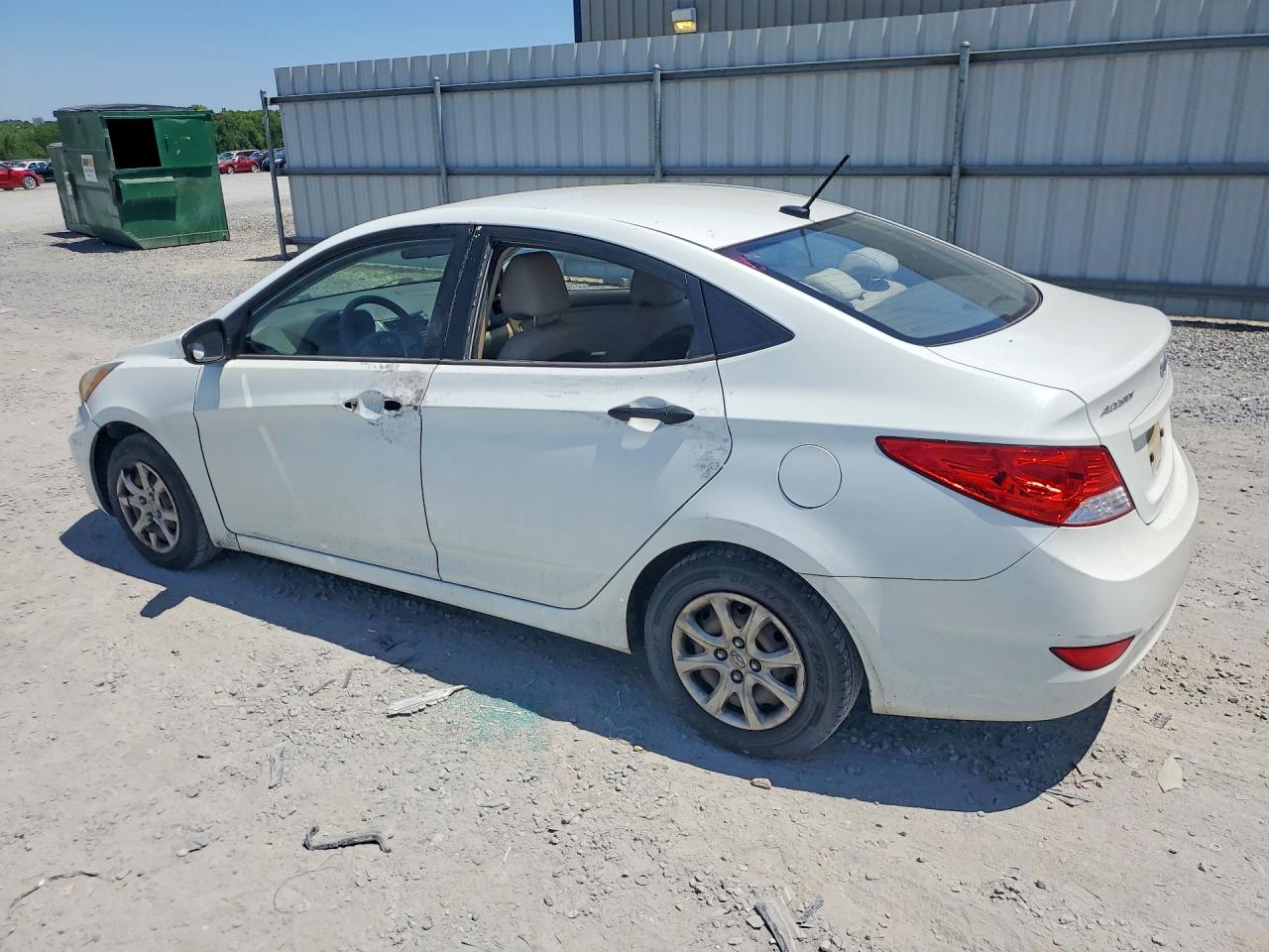 2012 Hyundai Accent VIN KMHCT4AE8CU054080 photo 2