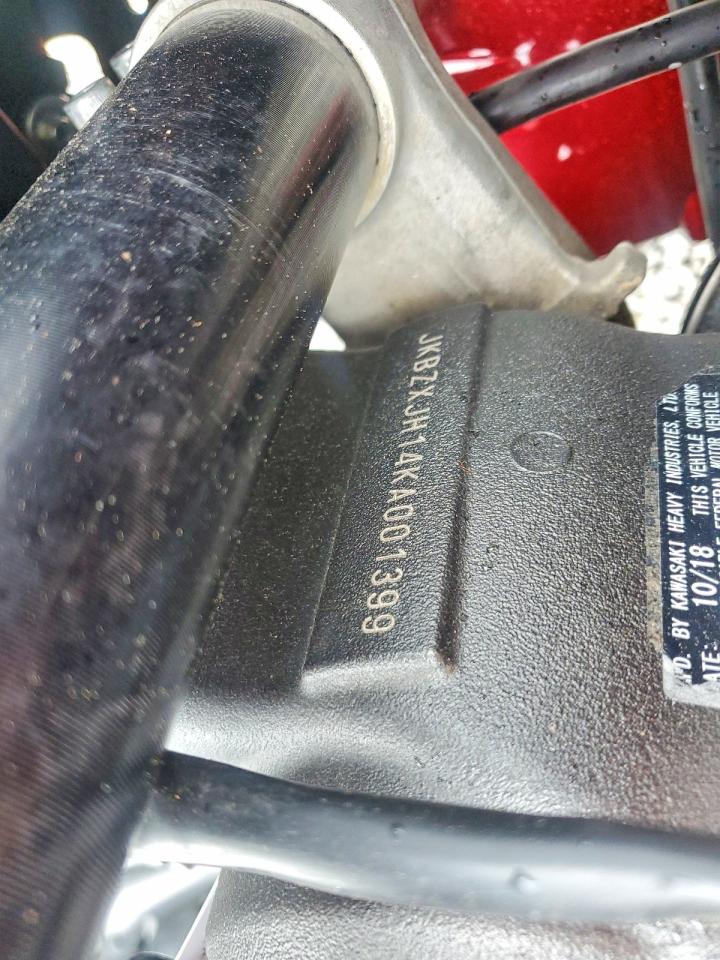 2019 Kawasaki Ninja 600 VIN JKBZXJH14KA001399 photo 9
