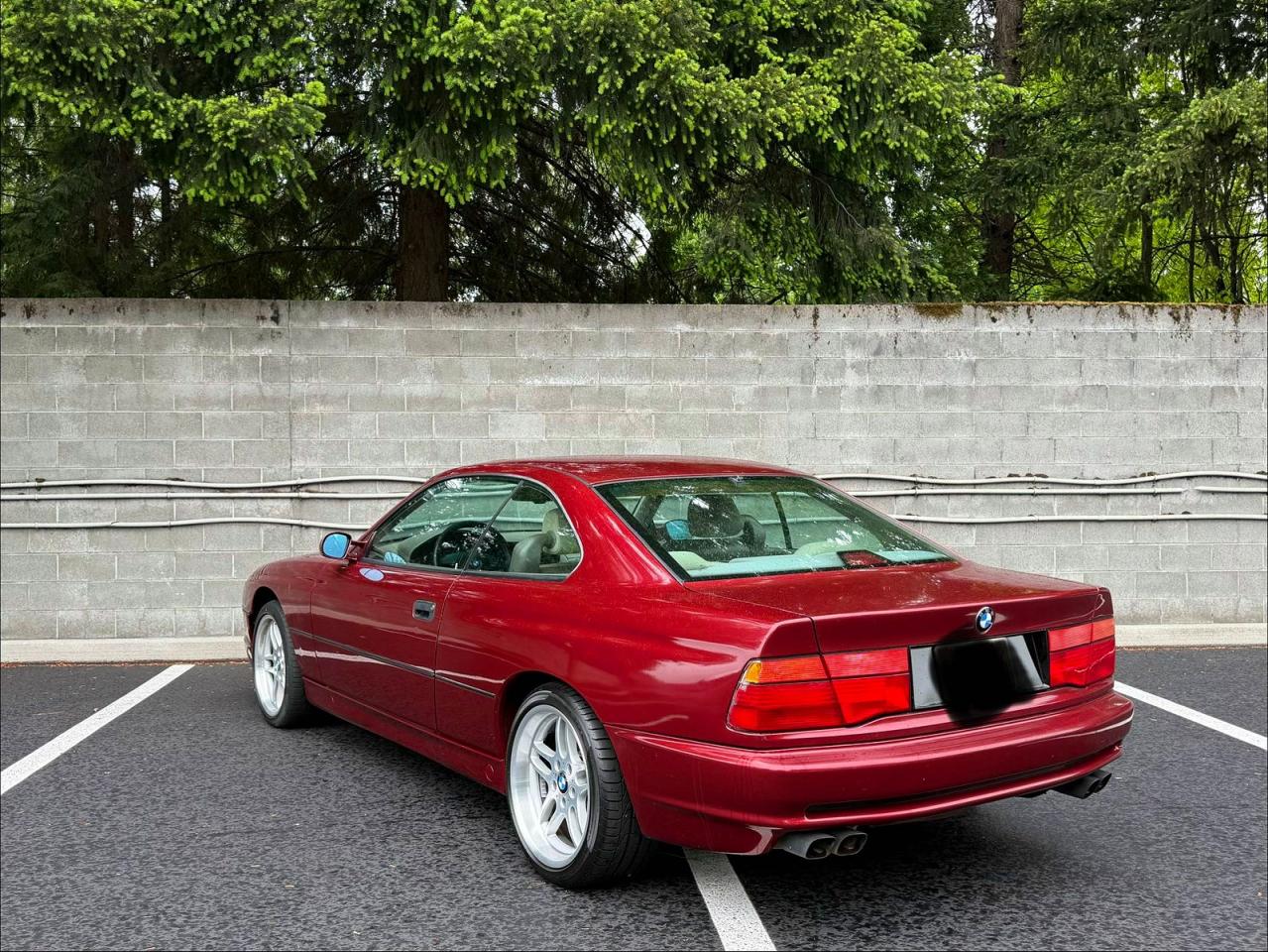 1991 BMW 8 series VIN WBAEG2319MCB73201 photo 3