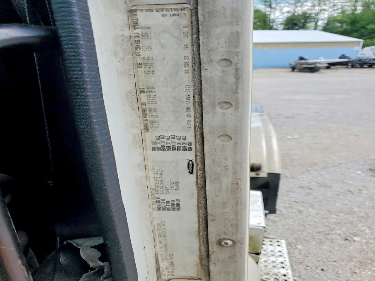 2008 FREIGHTLINER All models VIN 1FUJA6CK88LZ44617 photo 10