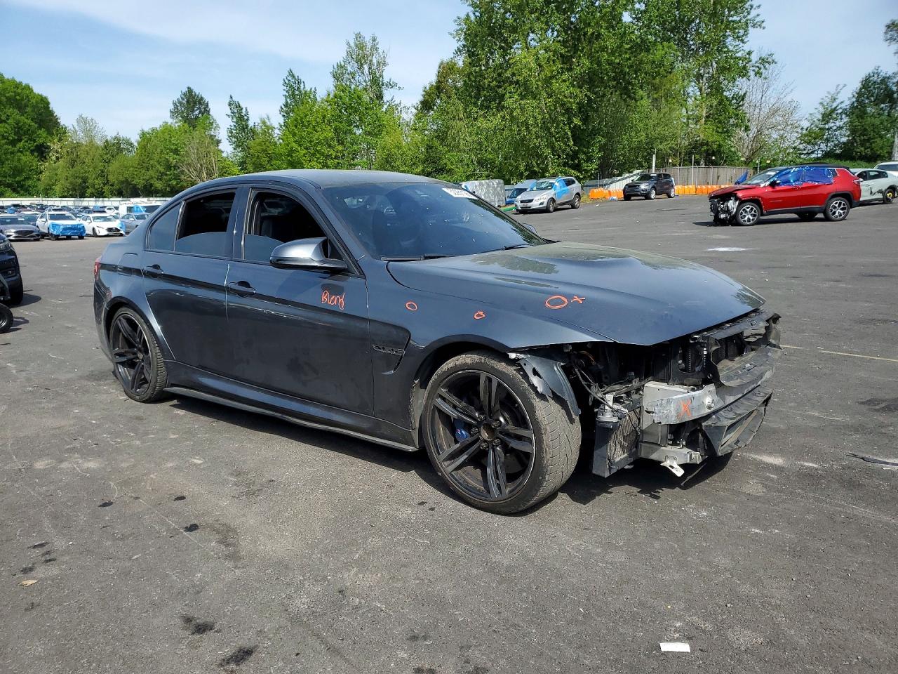 2015 BMW M3 VIN WBS3C9C52FJ276241 photo 4