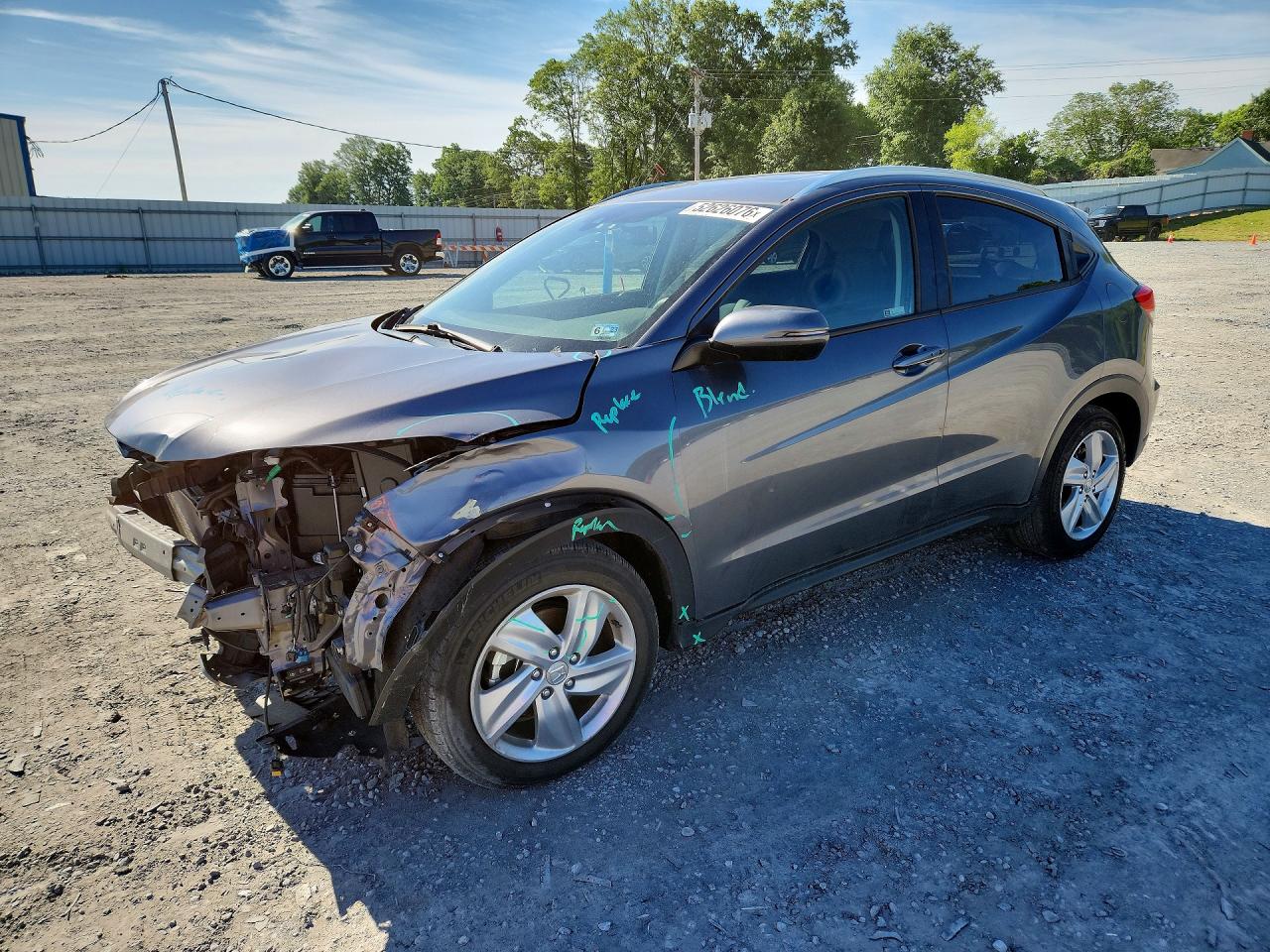 2020 Honda Hr-v VIN 3CZRU6H56LM709218 photo 1