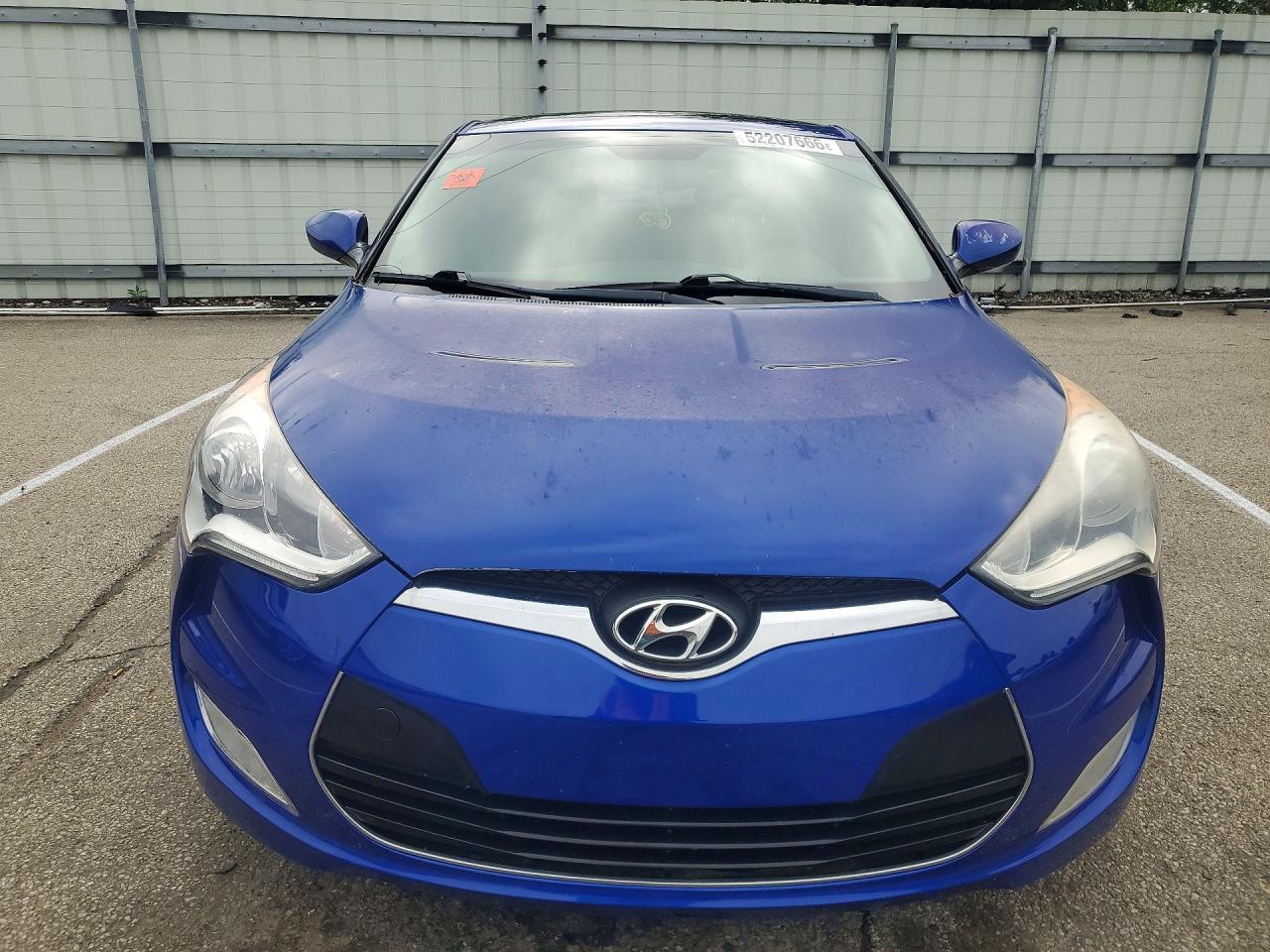 2012 HYUNDAI Veloster VIN KMHTC6ADXCU067609 photo 5