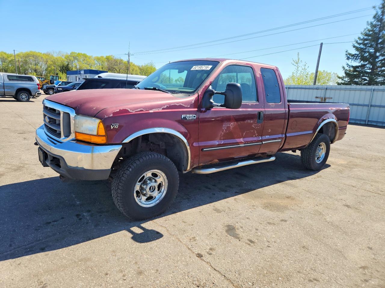 1999 Ford F250 VIN 1FTNX21S6XEF05633 photo 1