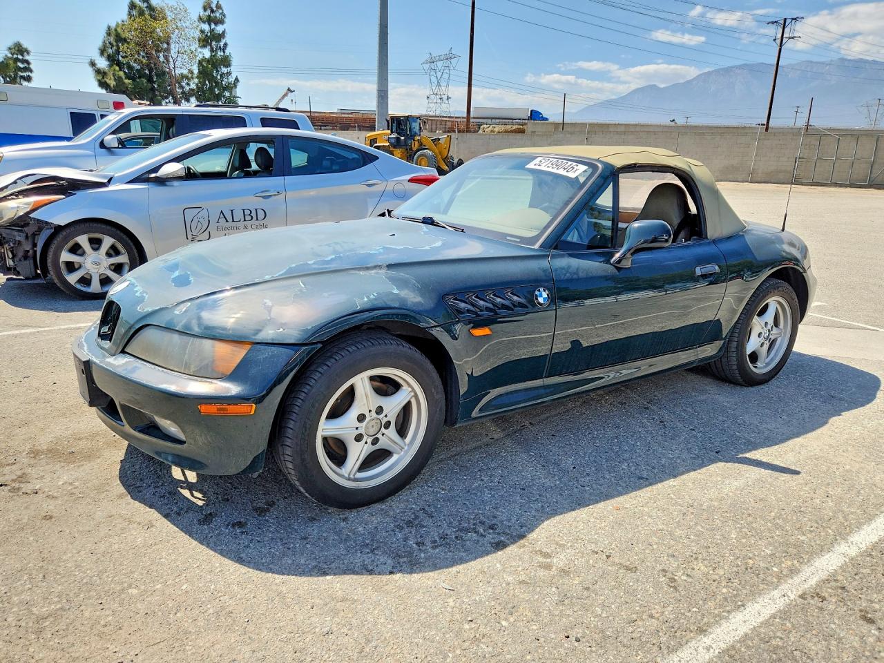 1997 BMW Z3 VIN 4USCH7324VLE05115 photo 1