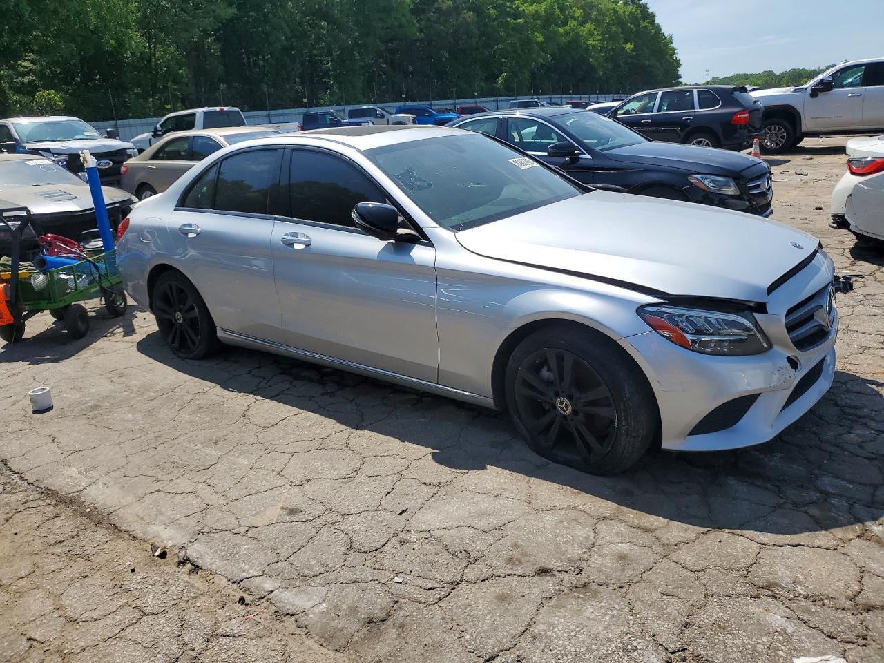 2020 Mercedes-Benz C class VIN WDDWF8DB1LR532057 photo 4