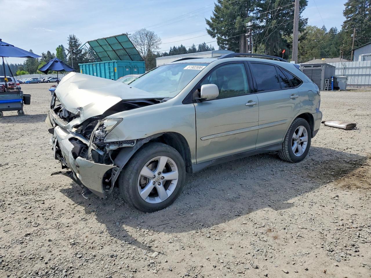 2007 Lexus Rx350 VIN 2T2HK31U87C031072 photo 1