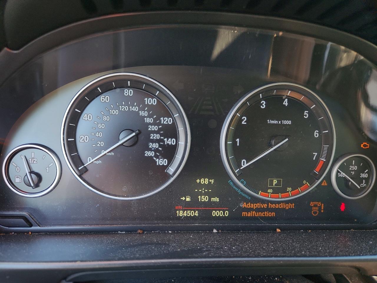2012 BMW 5 series VIN WBAXH5C5XCDW05908 photo 9
