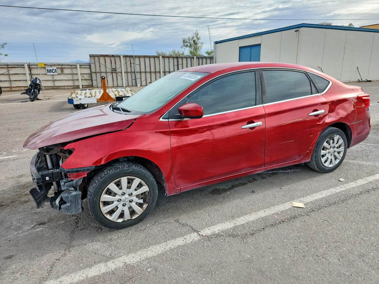 2017 NISS Sentra VIN 3N1AB7AP9HY403563 photo 1