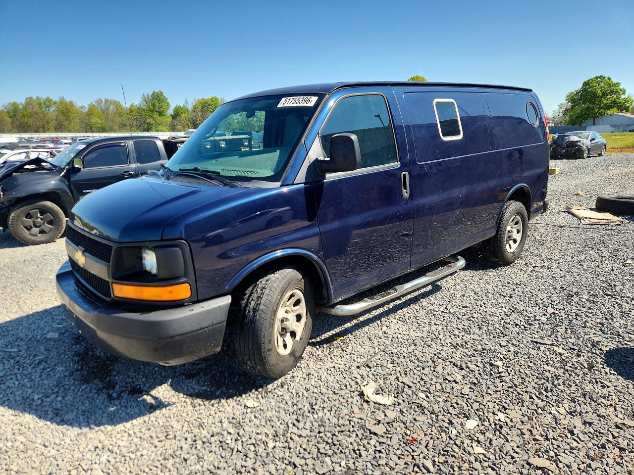 2013 CHEV Express VIN 1GCSGAFX8D1125892 photo 1