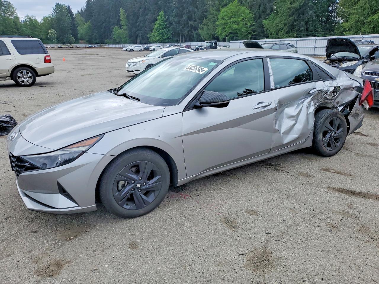 2021 Hyundai Elantra VIN 5NPLM4AG7MH009775 photo 1