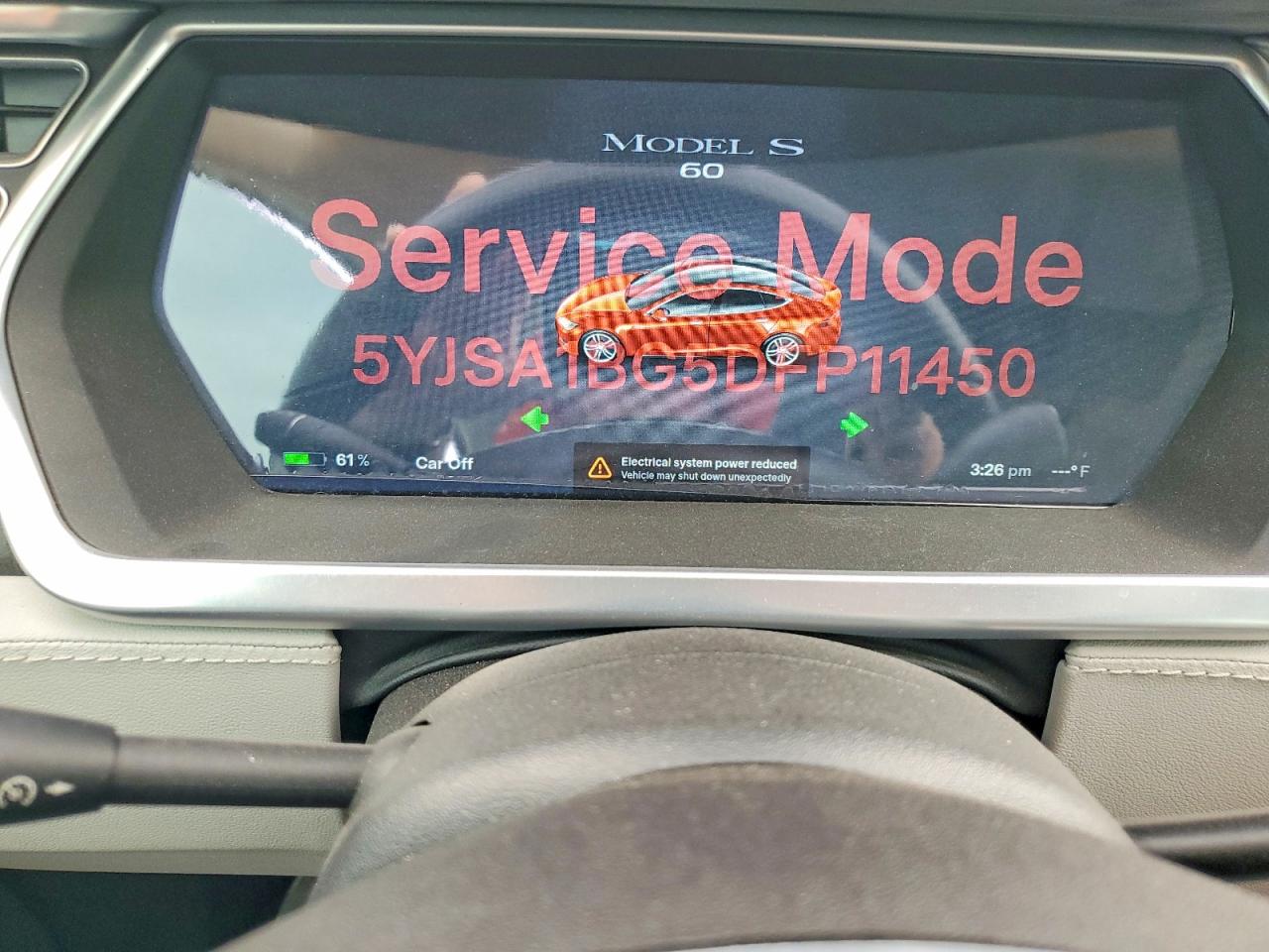 2013 Tesla Model s VIN 5YJSA1BG5DFP11450 photo 9