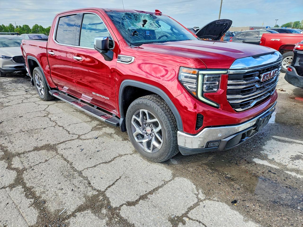 2022 GMC SIERRA VIN 3GTUUDED4NG584172 photo 4