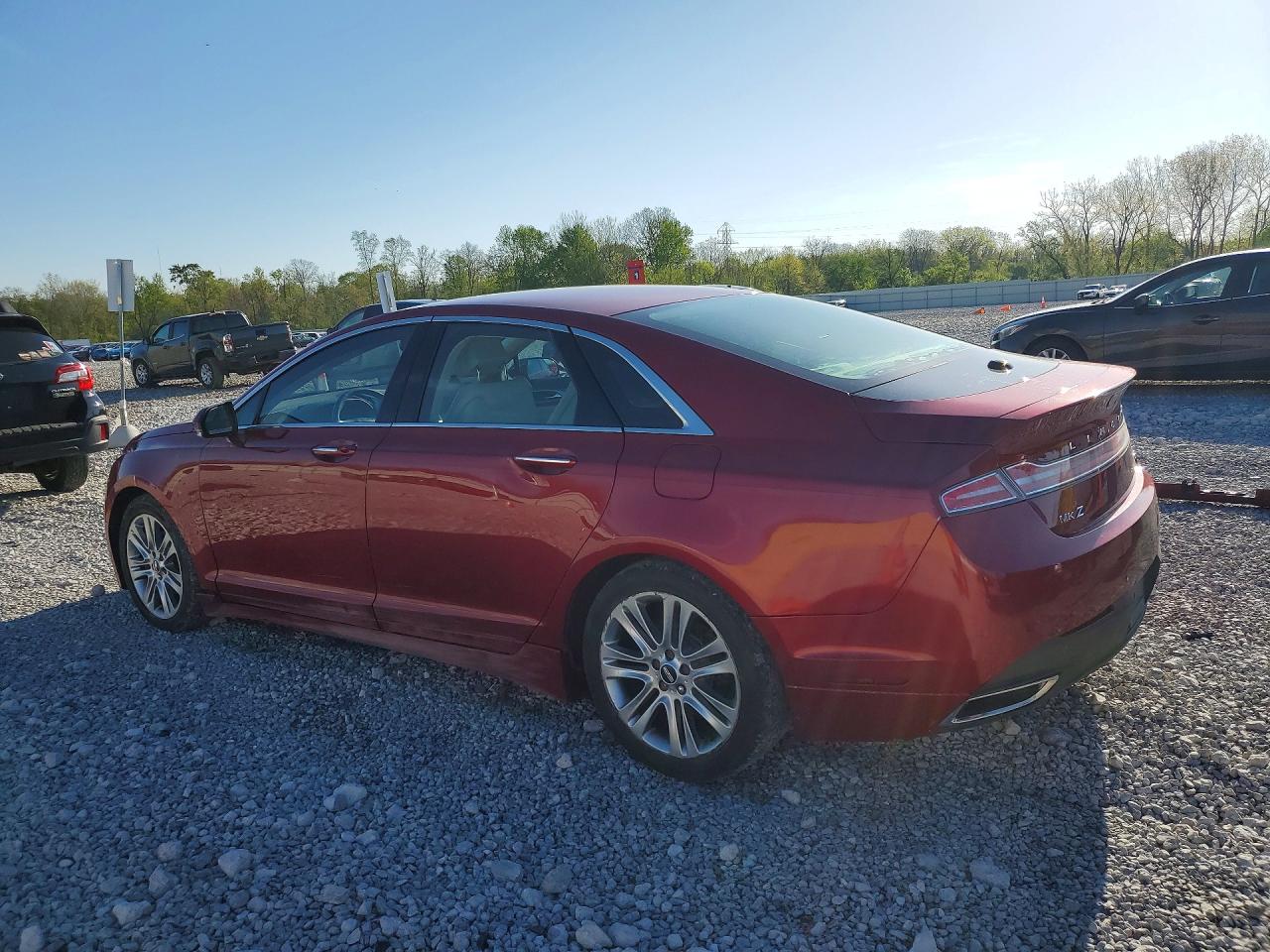 2014 Lincoln Mkz VIN 3LN6L2LU6ER814250 photo 2