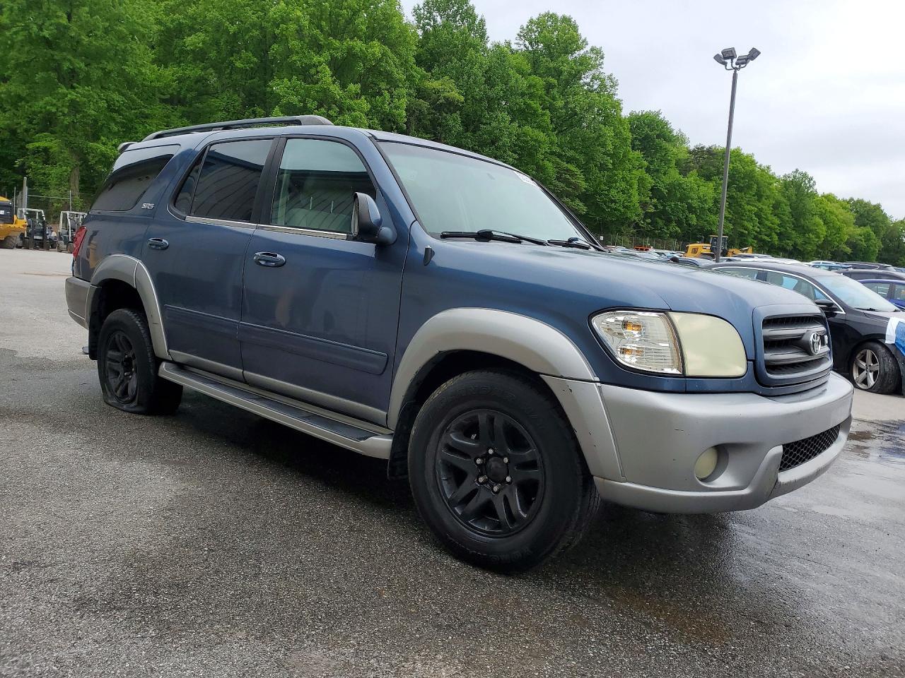 2004 Toyota Sequoia VIN 5TDBT44A84S216322 photo 4
