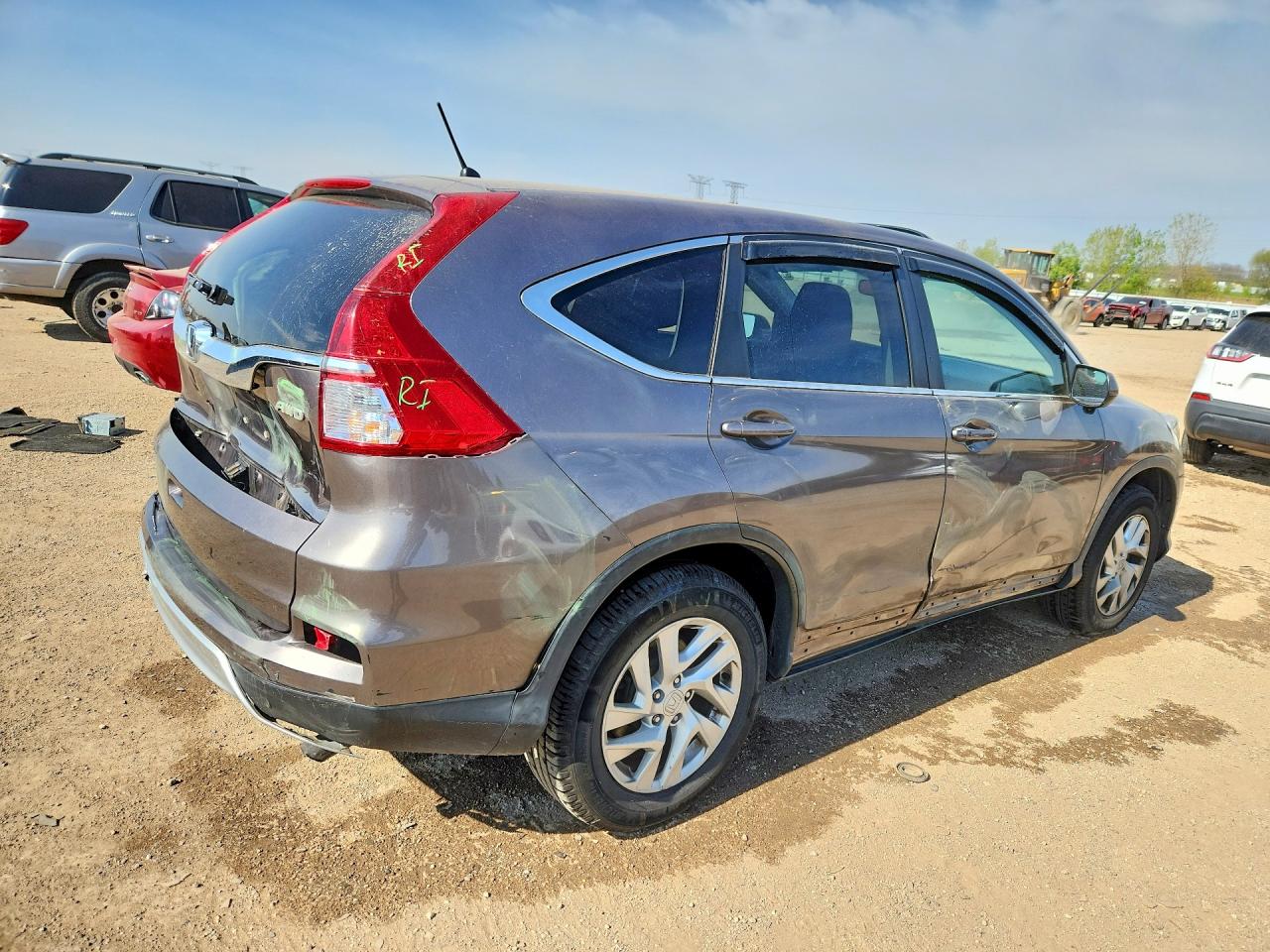 2015 Honda Crv VIN 5J6RM4H52FL043582 photo 3
