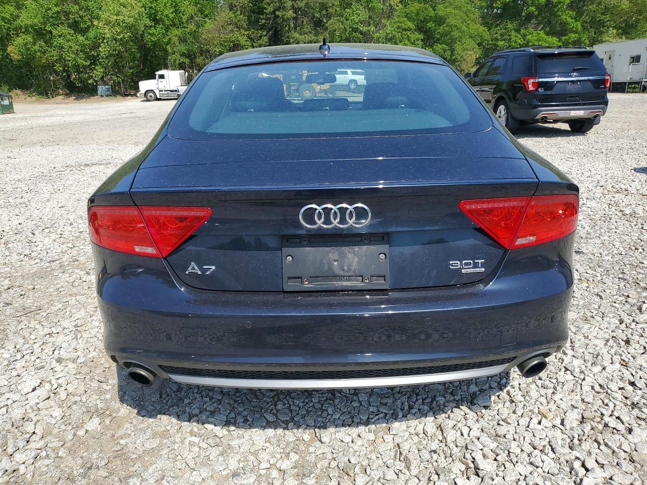 2014 Audi A7 VIN WAU2GAFCXEN091586 photo 6
