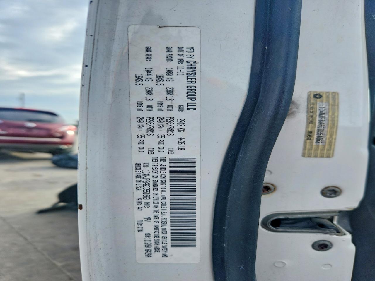 2012 Jeep Patriot VIN 1C4NJPBA6CD551063 photo 12