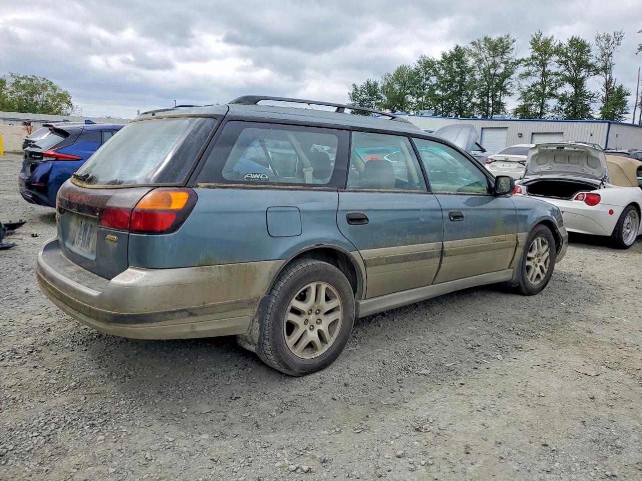 2001 Subaru LEGACY VIN 4S3BH675X17662585 photo 3
