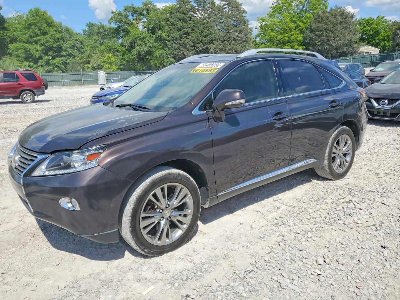 2013 Lexus Rx450 VIN JTJBC1BA3D2065783 photo 1