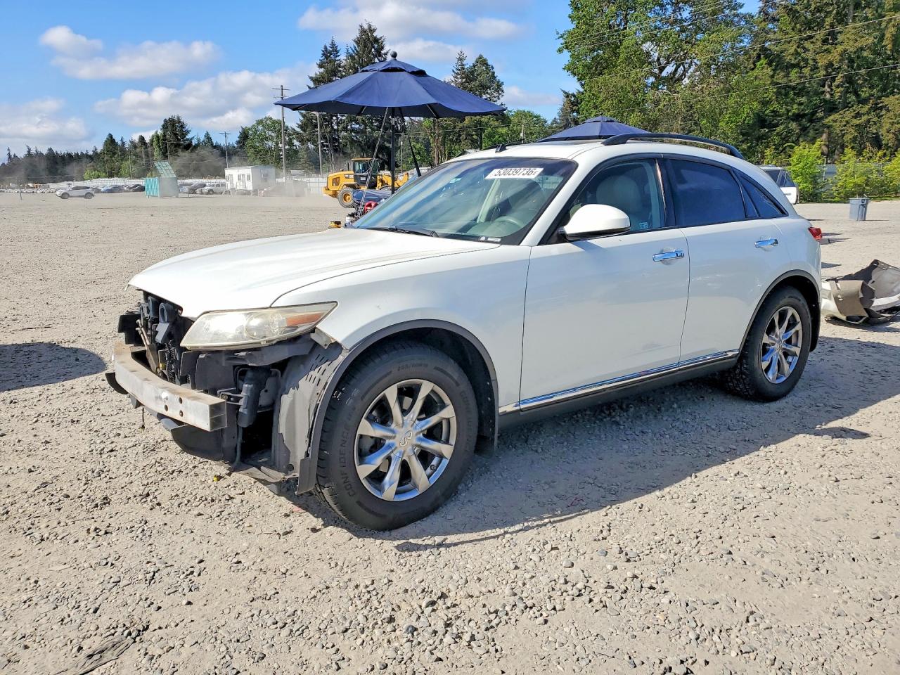 2007 Infiniti Fx35 VIN JNRAS08W17X208915 photo 1