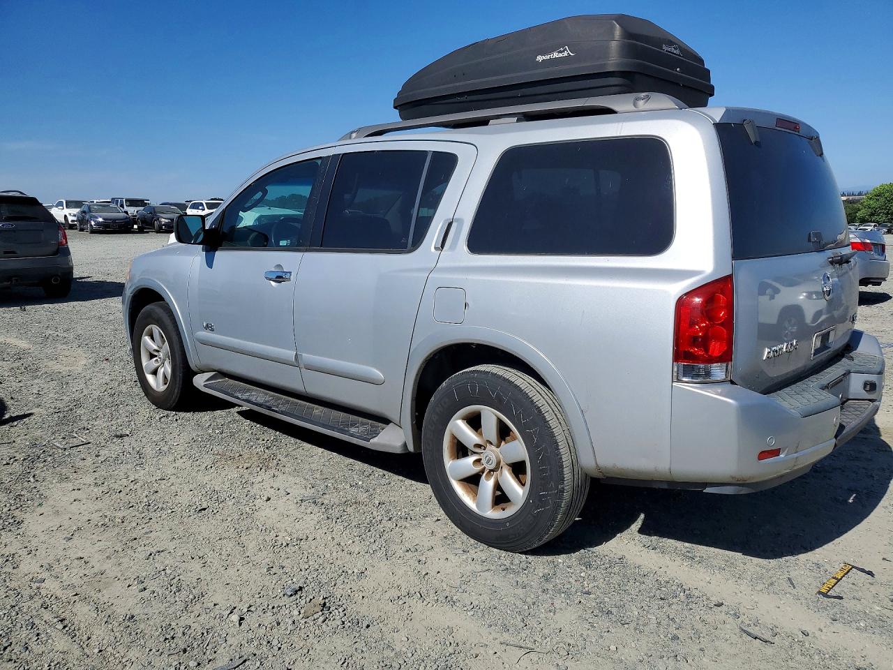 2008 Nissan Armada VIN 5N1AA08D48N613158 photo 2