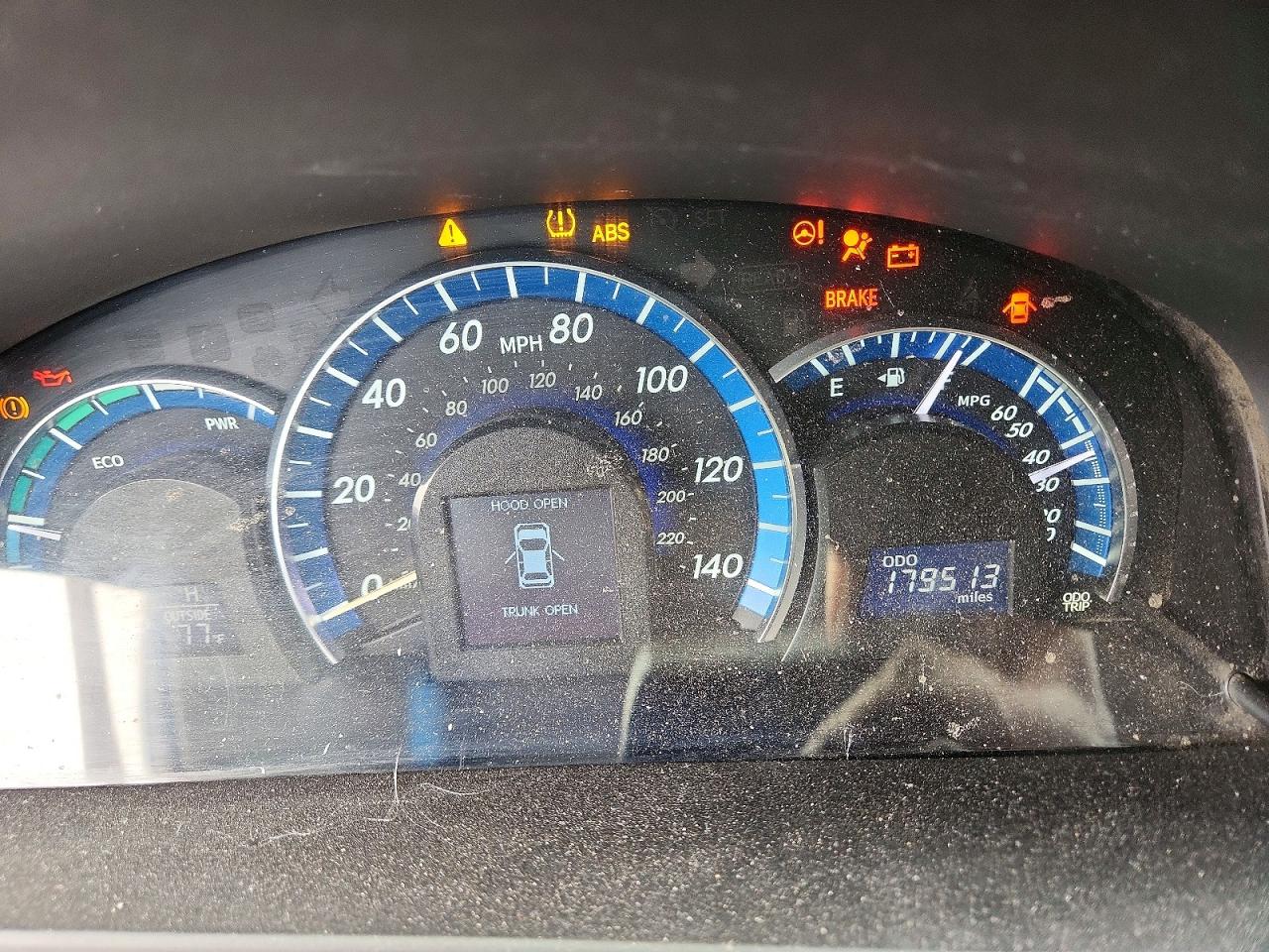 2012 TOYOTA Camry sola VIN 4T1BD1FK7CU014756 photo 9