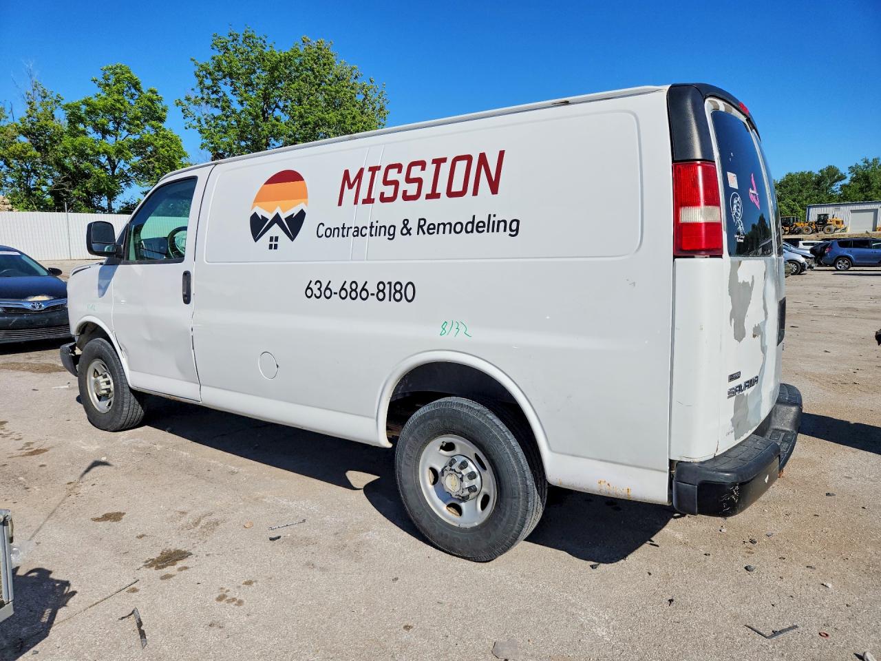 2012 Chevrolet Express VIN 1GCZGTBG0C1115291 photo 2