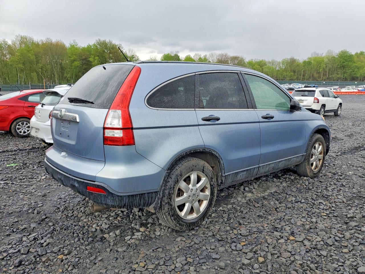 2007 HONDA Crv VIN JHLRE48567C053121 photo 3
